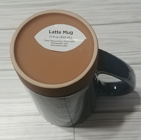 Chicken Pig Sheep Ceramic Latte Mug CLUCK OINK BAA Embossed Tall Coffee 17Oz NEW - Picture 10 of 13